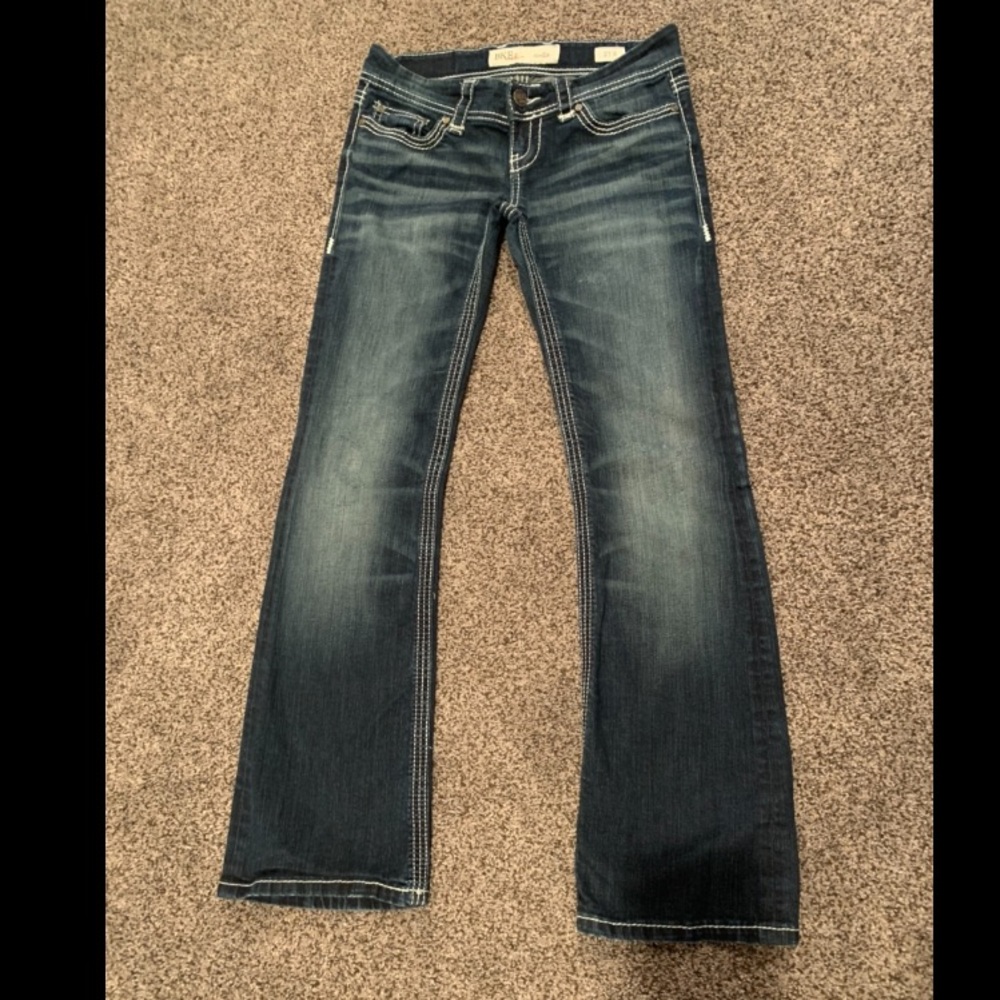 BKE Stella Bootcut Blue Denim Jeans - Picture 4 of 6